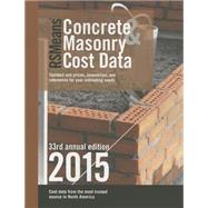 RSMeans Concrete & Masonry Cost Data 2015