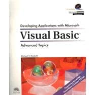 Developing Applications With Microsoft Visual Basic