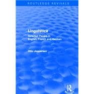 Linguistica (Routledge Revivals): Selected Papers in English, French and German