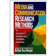 Media and Communication Research; An Introduction to Qualitative and Quantitative Approaches