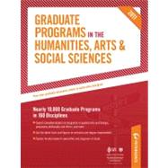 Peterson's Graduate Programs in the Humanities, Arts & Social Sciences 2011