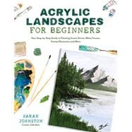 Acrylic Landscapes for Beginners book cover, ISBN 9781645678533