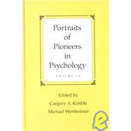 Portraits of Pioneers in Psychology: Volume IV