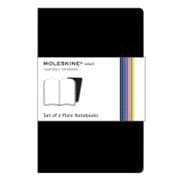 Moleskine Volant Notebook Plain Black Pocket