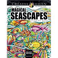 Creative Haven Deluxe Edition Magical SeaScapes Coloring Book