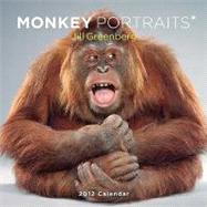Monkey Portraits 2012 Wall Calendar