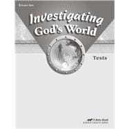 Investigating God's World Tests Item # 135186