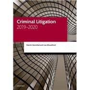 Criminal Litigation 2019-2020