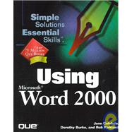 Using Microsoft Word, 2000