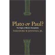 Plato or Paul? : The Origins of Western Homophobia