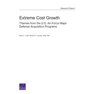 Extreme Cost Growth Themes from Six U.S. Air Force Major Defense Acquisition Programs g