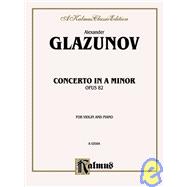 Concerto in a Minor, Op. 82, Kalmus Edition