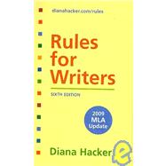 Rules for Writers with Tabs with 2009 MLA Update & Research Pack