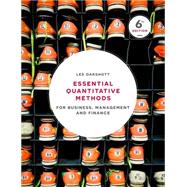 Essential Quantitative Methods For Business, Management and Finance