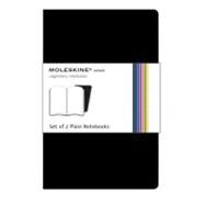 Moleskine Volant Plain Notebook Black Large