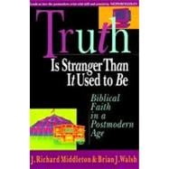 Truth Is Stranger Than It Used to Be