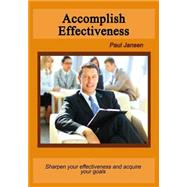 Accomplish Effectiveness