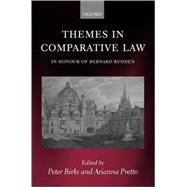 Themes in Comparative Law In Honour of Bernard Rudden
