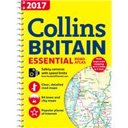 2017 Collins Essential Road Atlas Britain