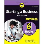 Starting a Business All-in-One For Dummies,9781119868569