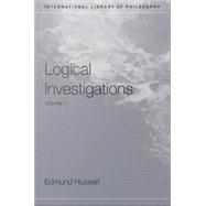 Logical Investigations Volume 1
