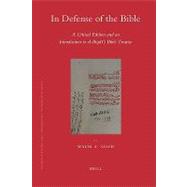 In Defense of the Bible