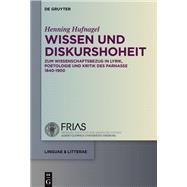 Wissen und Diskurshoheit