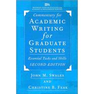 Academic Writing for Graduate Students -  Commentary