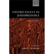 Oxford Essays in Jurisprudence Fourth Series
