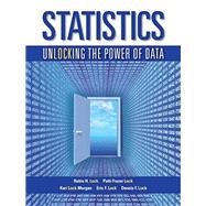 Statistics: Unlocking the Power of Data, First Edition WileyPLUS Blackboard Card