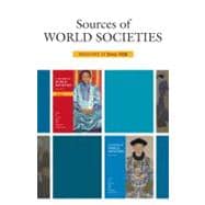 Sources of World Societies, Volume 2: Since 1500