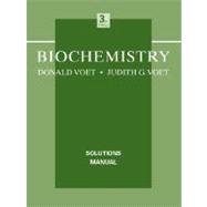 Biochemistry, Solutions Manual , 3rd Edition