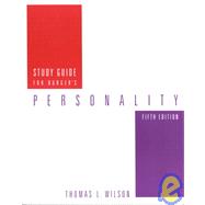 Study Guide for Personality