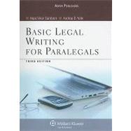 Basic Legal Writing for Paralegals, Third Edition