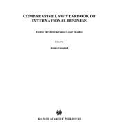 Comparative Law Yearbook of International Business, 2001