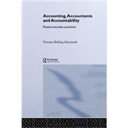 Accounting, Accountants and Accountability