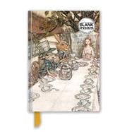 Arthur Rackham - Alice in Wonderland Tea Party Foiled Blank Journal