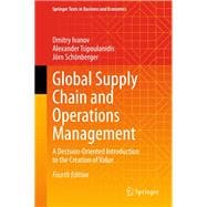 Global Supply Chain and Operations Management