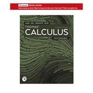 Thomas' Calculus, Multivariable [Rental Edition]