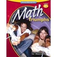 Math Triumphs--Foundations for Geometry