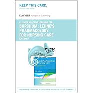 Elsevier Adaptive Learning for Pharmacology for Nursing Care Access Card