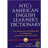 Ntc's American English Learner's Dictionary