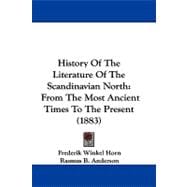 History of the Literature of the Scandinavian North : From the Most Ancient Times to the Present (1883)
