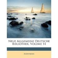 Neue Allgemeine Deutsche Bibliothek, Volume 14
