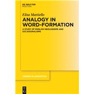 Analogy in Word-formation