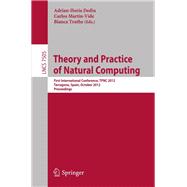 Theory and Practice of Natural Computing