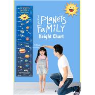 The Planets Family Height Chart Growth Chart with Measuring Ruler and Stick-on Tape