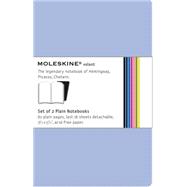 Moleskine Volant Notebook Plain Blue Pocket