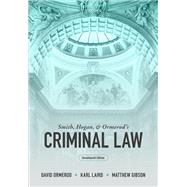 Smith, Hogan, and Ormerod's Criminal Law,9780198898597