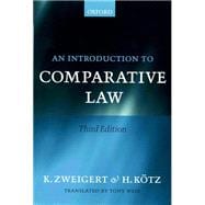 An Introduction to Comparative Law,9780198268598